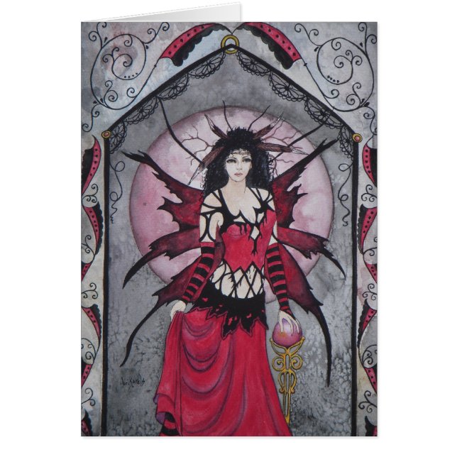 fée en cuir et dentelle (Devant)