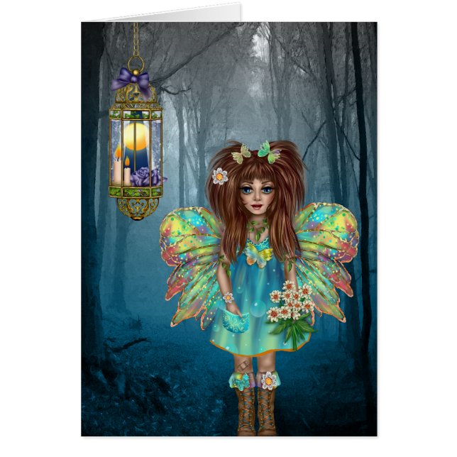 Fée et fleurs enchantées toute l'occasion (Devant)