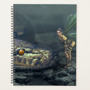 Fée et serpent