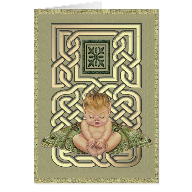 Fée ornementale celtique de papillon (Devant)