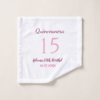 Fée rose 15e anniversaire simple moder quinceanera