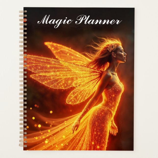 Fée rouge pétillante fille imaginaire parties scin (Devant)