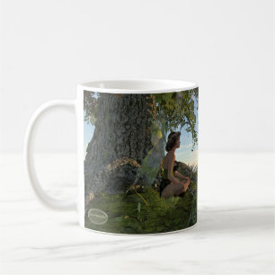 Fée sous l'arbre de vie Mug