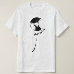 Feed the Beat - Vinyl Vibes T-Shirt