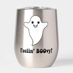 FEELIN' BOOvy Vin Isolé Verre Stemless