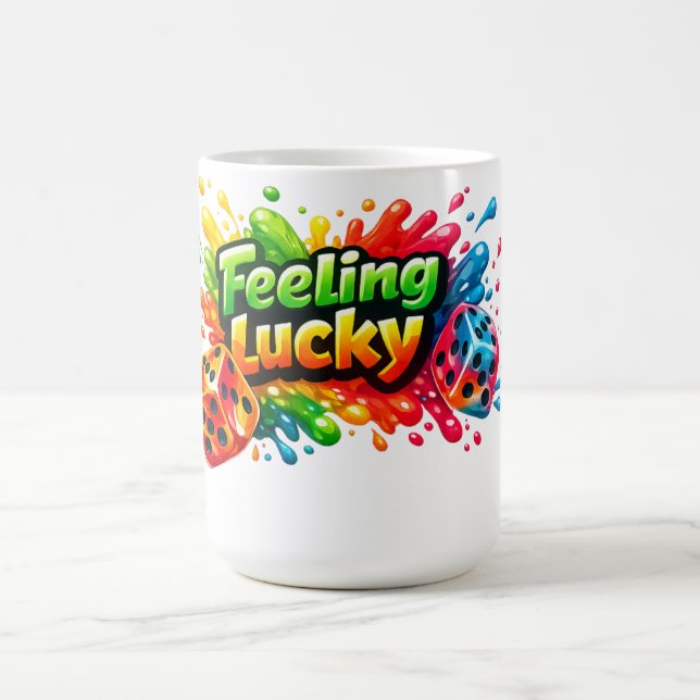 Feeling Lucky Dice Mug (Centre)