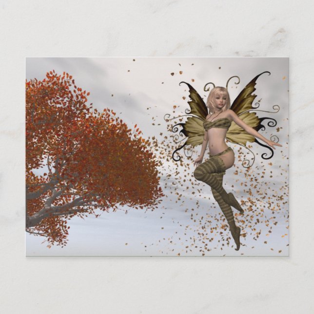 Féerie d'automne 1 - Carte postale Imaginaire (Devant)