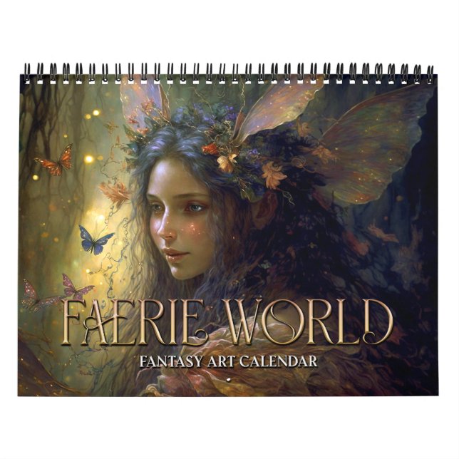 féerie World 2026 1 Imaginaire Art Calendrier (Protection)