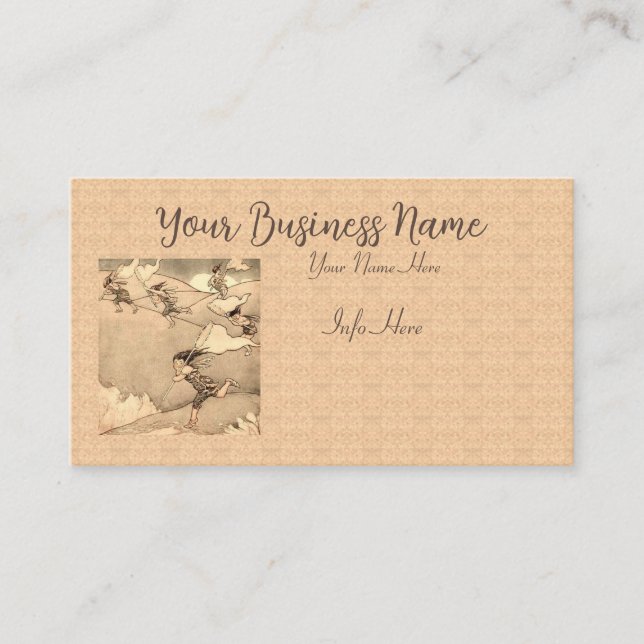 Féeries éoliens captant Carte de visite éolien (Devant)