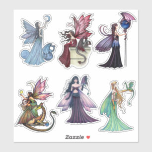 Fées avec des Stickers de Dragons par Molly Harris