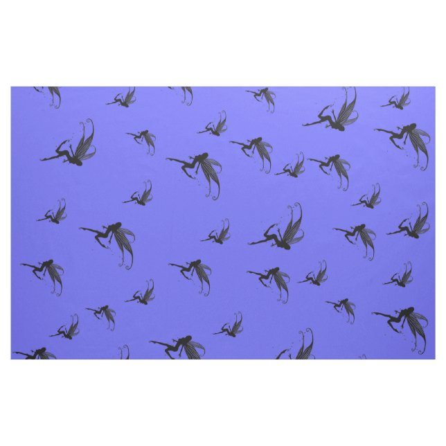 fées fées contes de fées tissu motif violet (Yard)