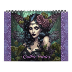 Fées gothiques par Ivy et Bat Art Calendrier