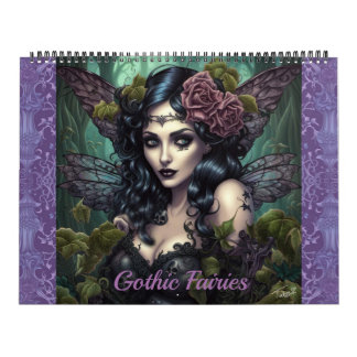 Fées gothiques par Ivy et Bat Art Calendrier