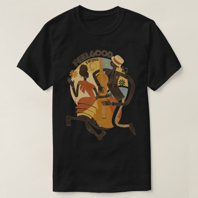 Fegood Swing Jazz Classic T-Shirt (Design devant)