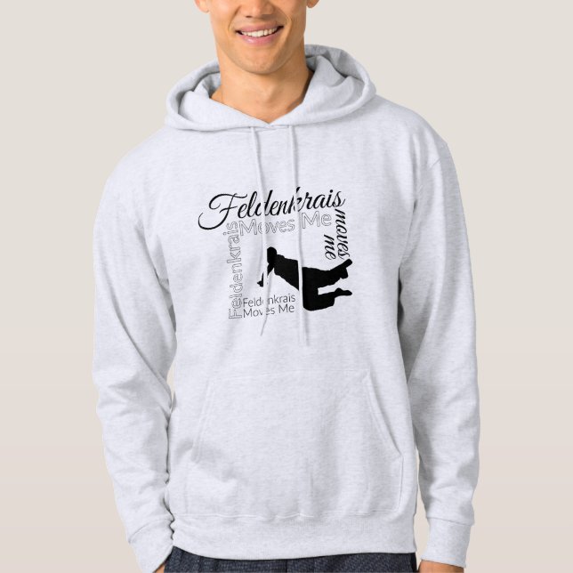 Feldenkrais me déplace le sweat - shirt à capuche (Devant)