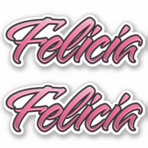 Felicia autocollant rose délavé ensemble d'autocol