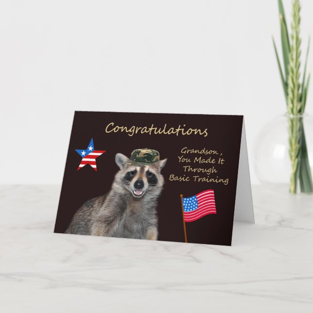 Félicitations À La Carte De Voeux Grandson (Devant)