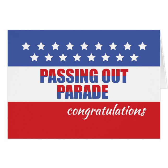 Félicitations à la Parade de la remise des diplôme (Devant horizontal)