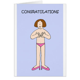 Félicitations à la reconstruction Caricature Lady