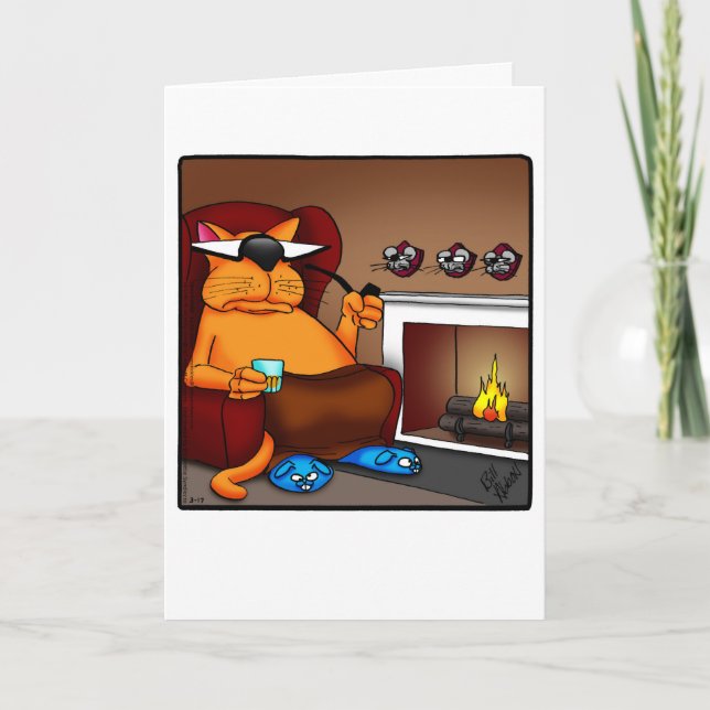 Félicitations à la retraite amusante Carte de voeu (Devant)