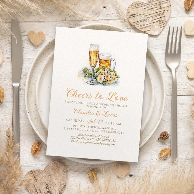 Félicitations à l'Amour Invitation pour une Fête d (Créateur téléchargé)