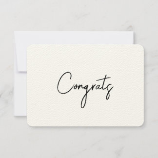 Félicitations Carte de fermeture de la poste du pr