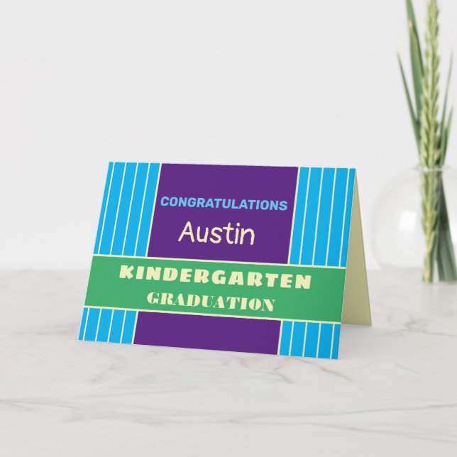 Félicitations ! Carte de fin d'études personnalisé (Devant)