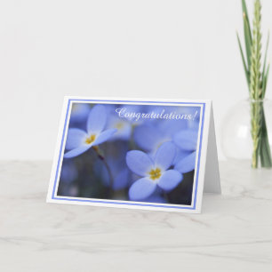 Félicitations - carte de voeux de Bluettes