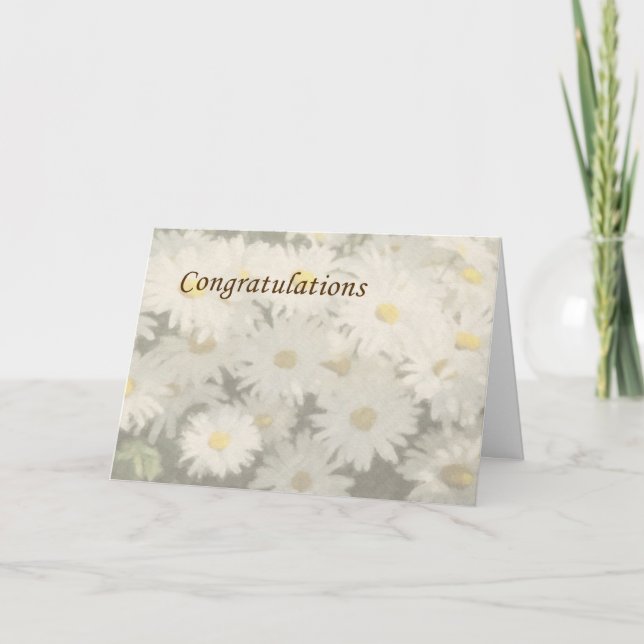 Félicitations - Carte Disses (Devant)