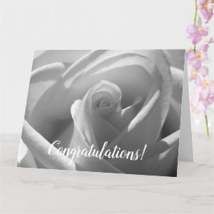 Félicitations Carte grand Mariage Rose personnalis