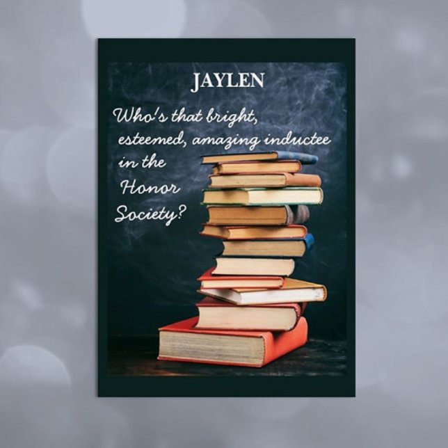 Félicitations ! Carte personnalisée Honor Society (Créateur téléchargé)