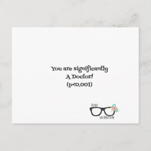 Félicitations, carte postale