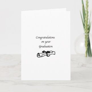 Félicitations Carte Zombie