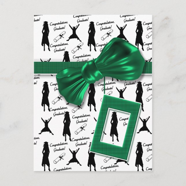 Félicitations cartes de diplômes pour femmes (Devant)