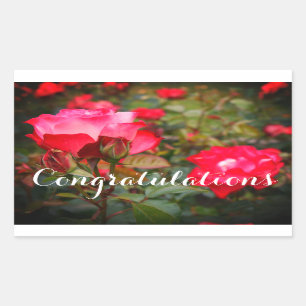 Félicitations Cherry Parfait Rose #1 Stickers