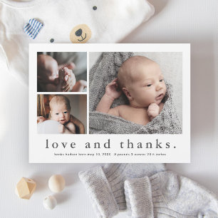 Félicitations et Remerciements Photo Annonce Naiss