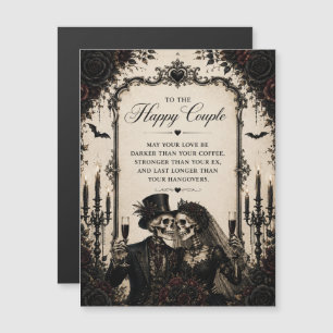 Félicitations Gothique Heureux Couple Mariage