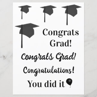 Félicitations Grad, Graduation Caps, Scrapbook Pap
