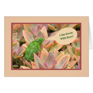FÉLICITATIONS/JE SUIS VERT AVEC ENVY/GREEN LIZARD