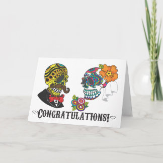 Félicitations ! Juste carte mariée