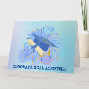 FÉLICITATIONS, OBJECTIF ATTEINT !!! CARTE