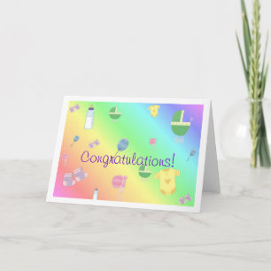 Félicitations ou Invitation pour Baby Shower