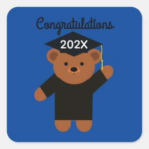 Félicitations Ours de Graduation #2 Stickers