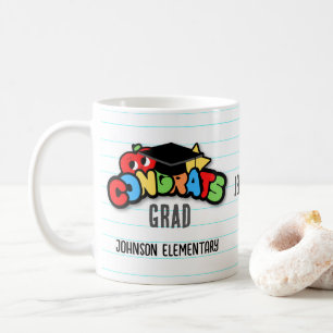 Félicitations personnalisées Grad Mug