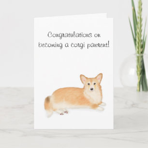 Félicitations pour avoir obtenu une carte de corgi