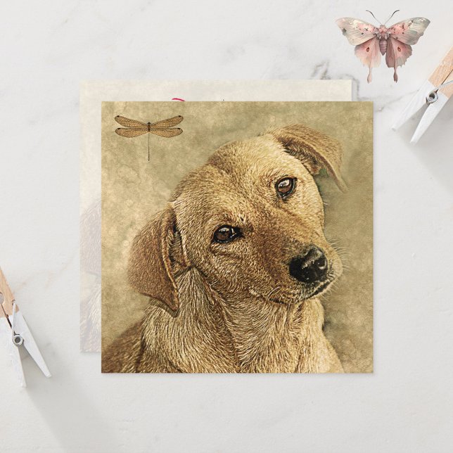 Félicitations pour la carte de nouveau chien de co (Créateur téléchargé)