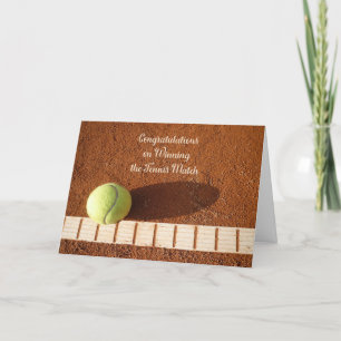 Félicitations pour la carte de victoire de Match d