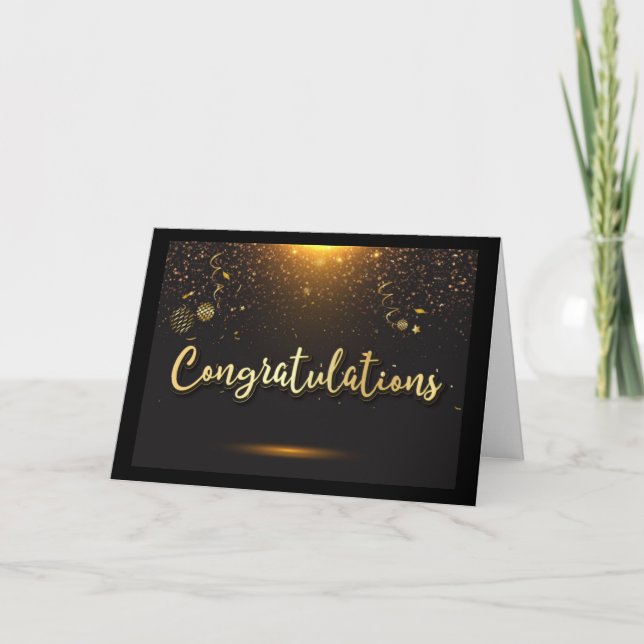 FÉLICITATIONS POUR LA CARTE "TOUTE OCCASION" (Devant)