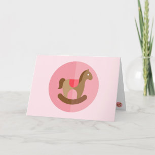 Félicitations pour la nouvelle petite fille rose