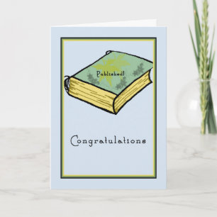 Félicitations pour la publication de la carte de v